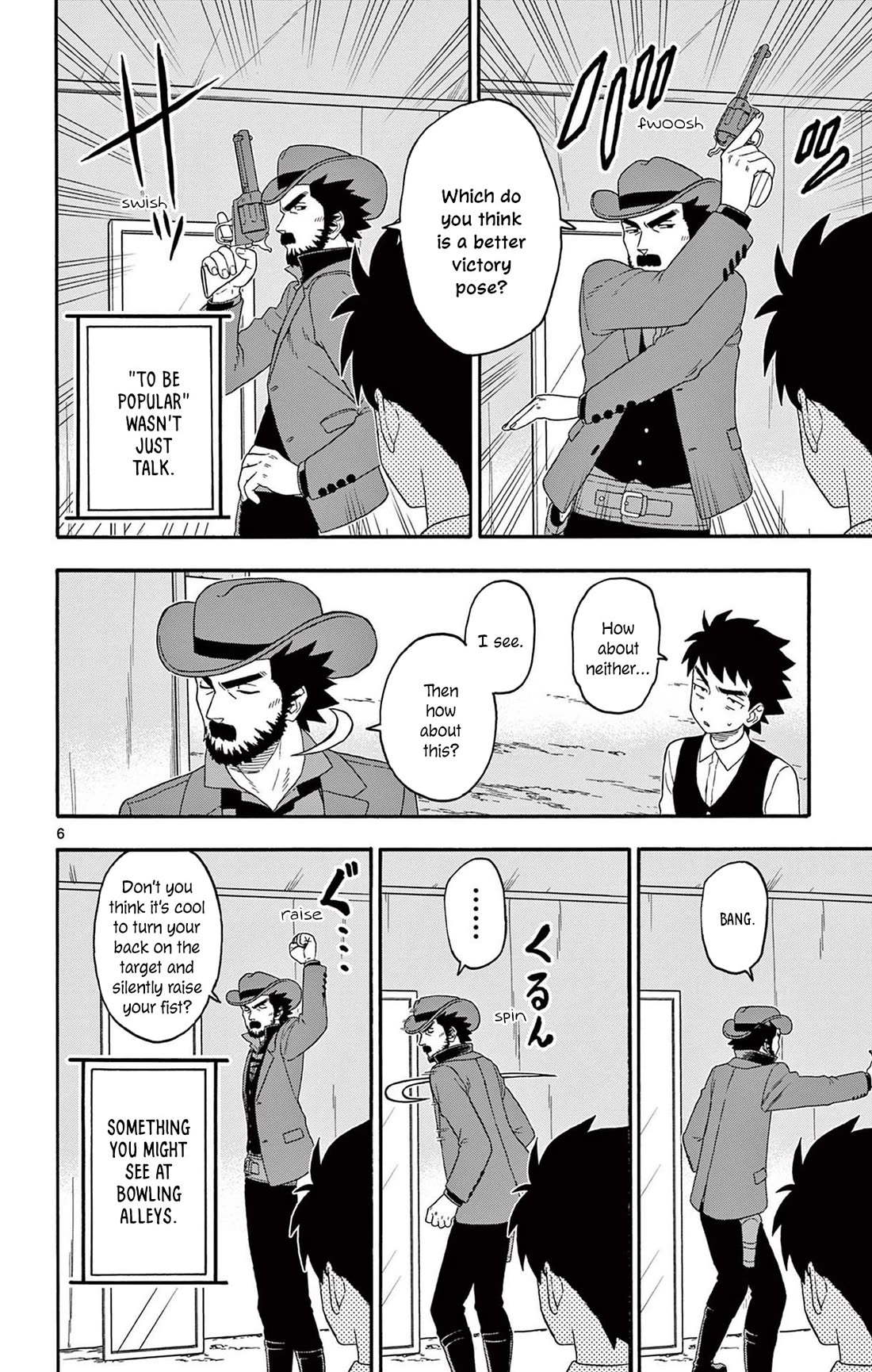Hoankan Evans no Uso Chapter 202 page 6 - Chapter 202: Get Your Gun ③