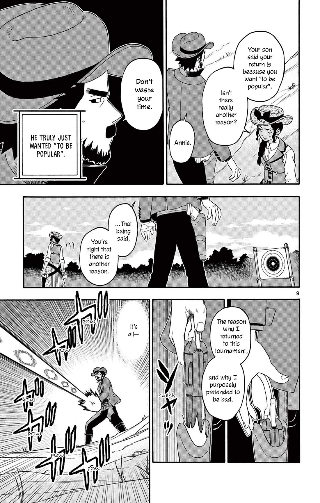 Hoankan Evans no Uso Chapter 202 page 9 - Chapter 202: Get Your Gun ③