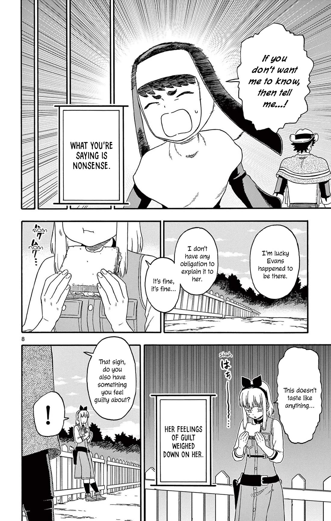 Hoankan Evans no Uso Chapter 203 page 8 - Chapter 203: The Bounty Hunter Is Not "[_]"