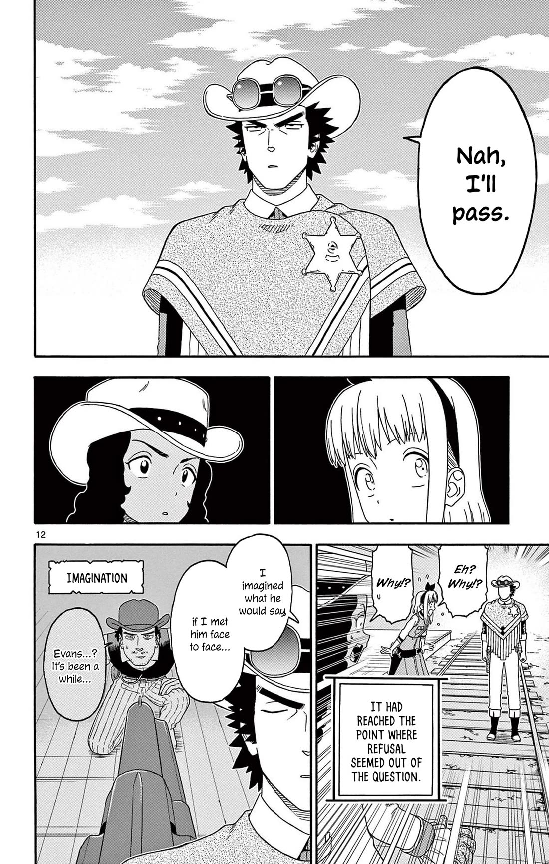 Hoankan Evans no Uso Chapter 205 page 12 - Chapter 205: The Sheriff Has Nothing But Problems