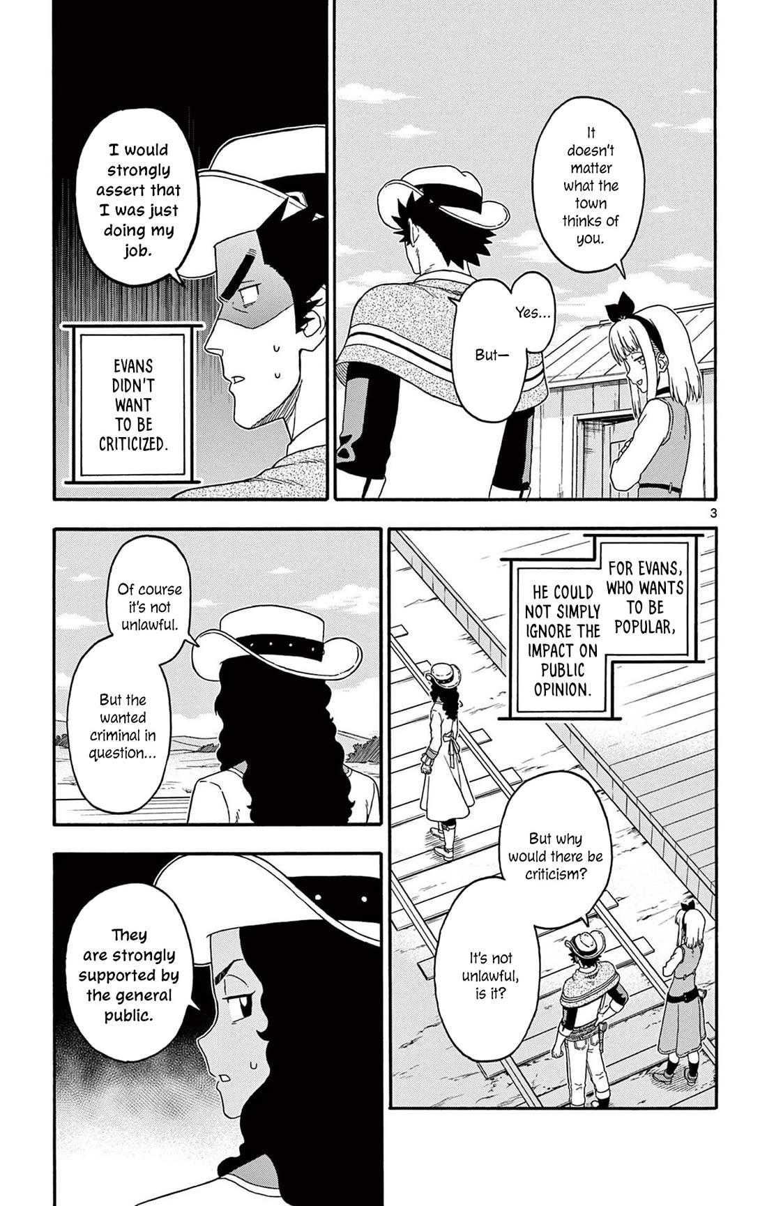 Hoankan Evans no Uso Chapter 205 page 3 - Chapter 205: The Sheriff Has Nothing But Problems