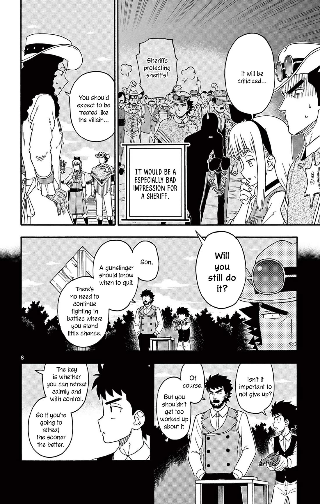 Hoankan Evans no Uso Chapter 205 page 8 - Chapter 205: The Sheriff Has Nothing But Problems