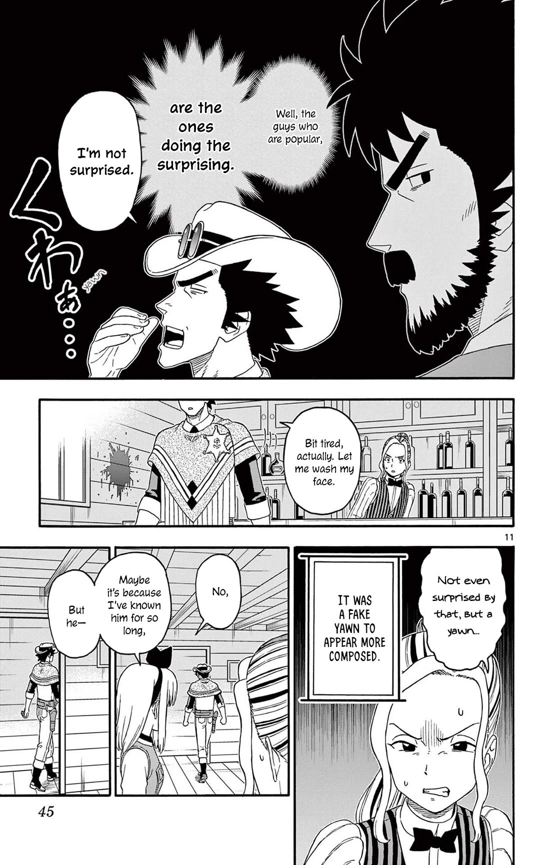 Hoankan Evans no Uso Chapter 208 page 11 - Chapter 208: The Sheriff Is Not Surprised
