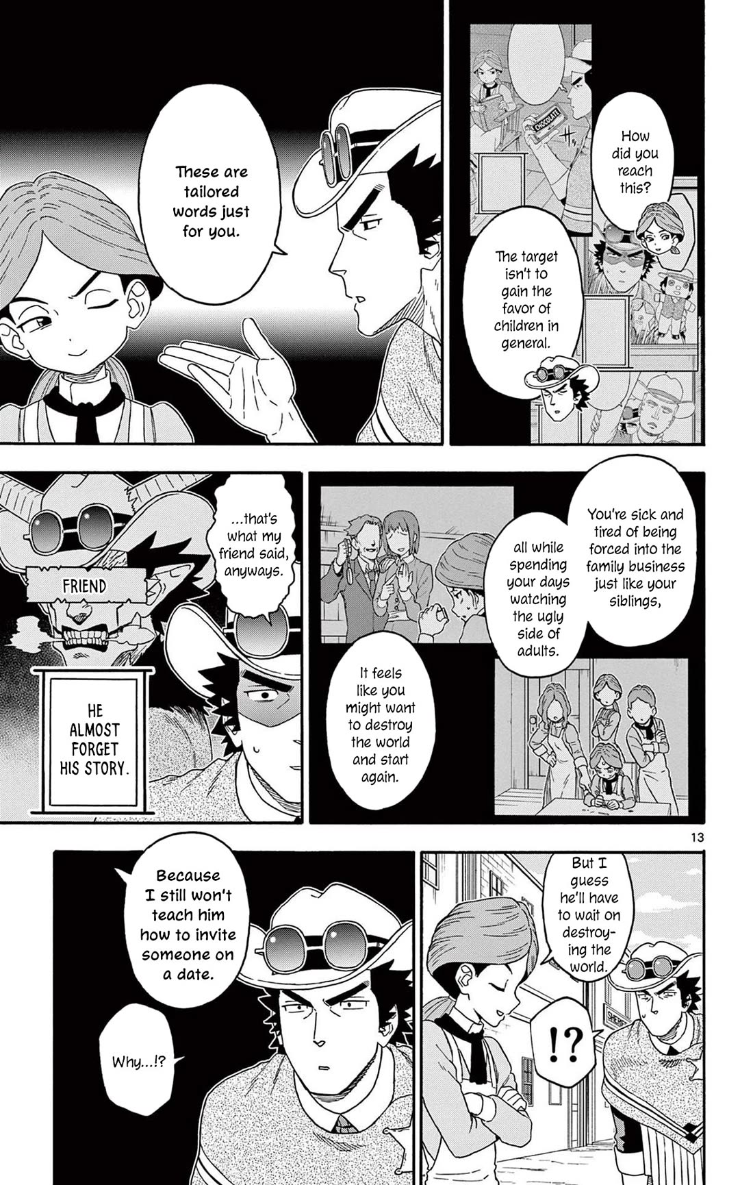 Hoankan Evans no Uso Chapter 209 page 13 - Chapter 209: The "Friend" Can't See the Target