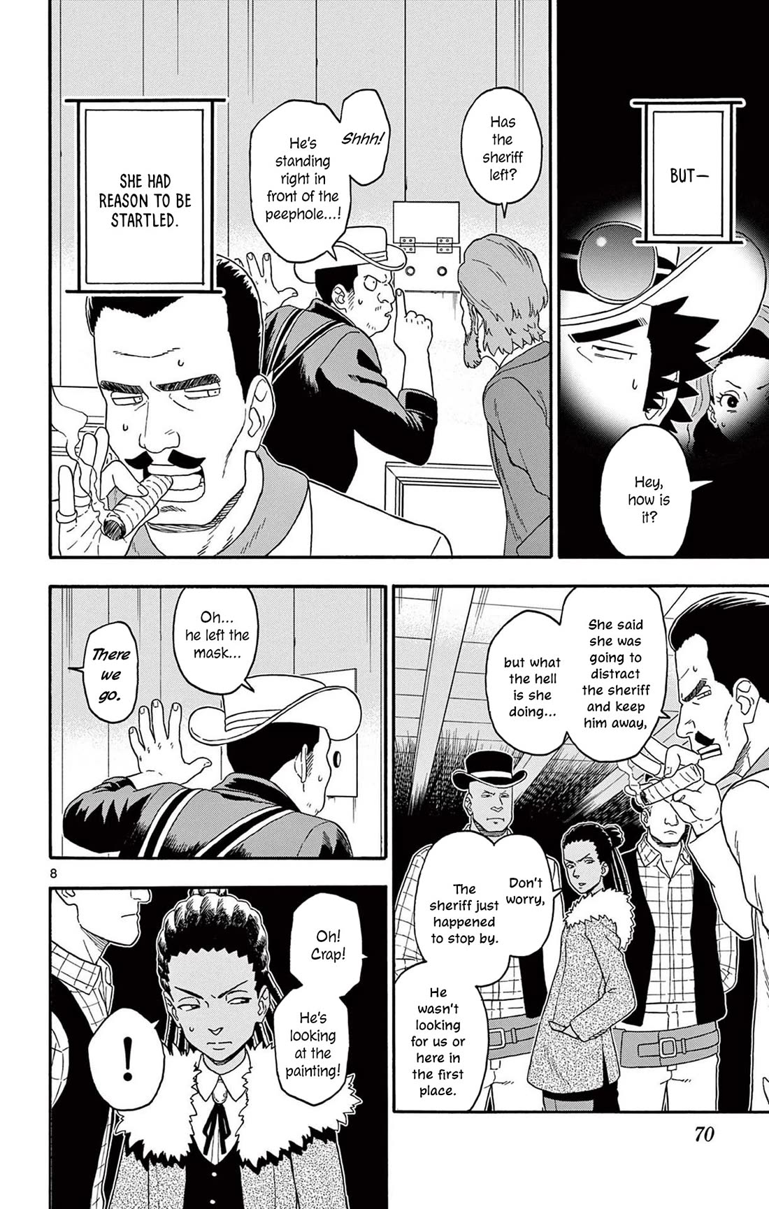 Hoankan Evans no Uso Chapter 210 page 8 - Chapter 210: The Sheriff Hasn't Forgotten