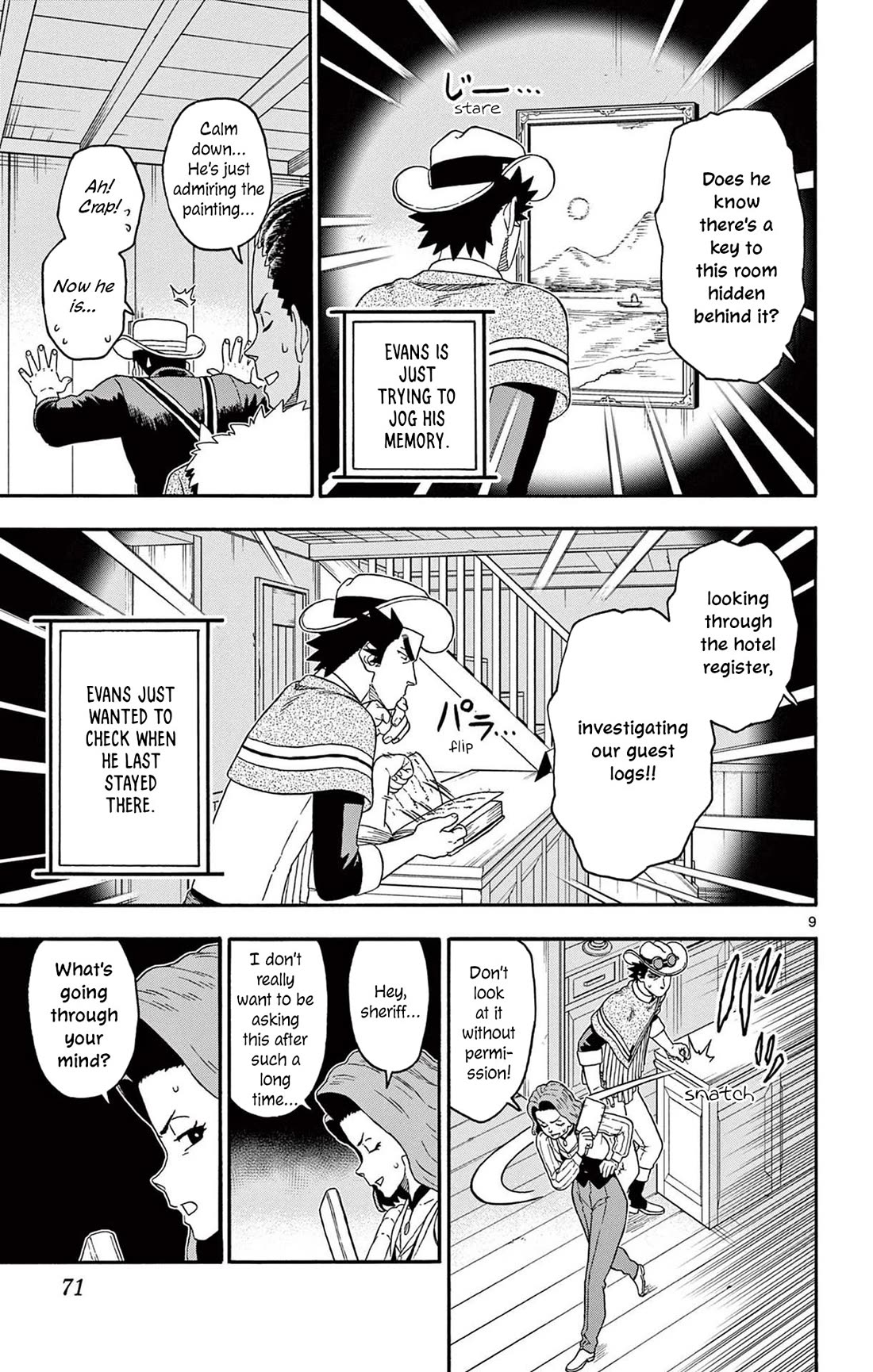 Hoankan Evans no Uso Chapter 210 page 9 - Chapter 210: The Sheriff Hasn't Forgotten