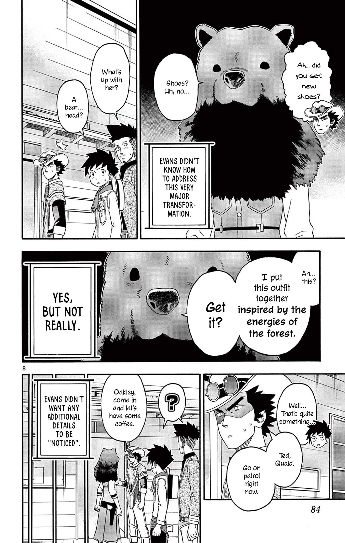 Hoankan Evans no Uso Chapter 211 page 8 - Chapter 211: The Sheriff Does Not Notice