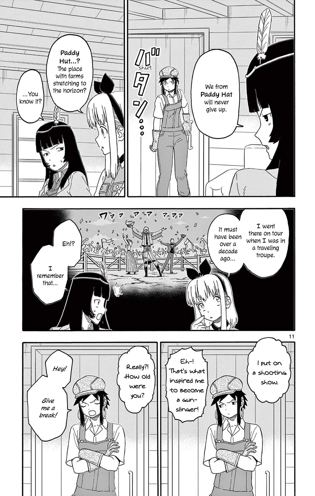 Hoankan Evans no Uso Chapter 212 page 11 - Chapter 212: A Fight Can't Be Stopped by Guns