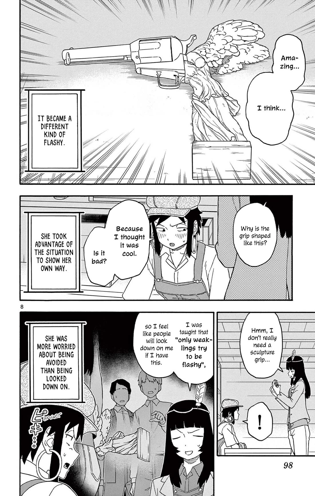 Hoankan Evans no Uso Chapter 212 page 8 - Chapter 212: A Fight Can't Be Stopped by Guns