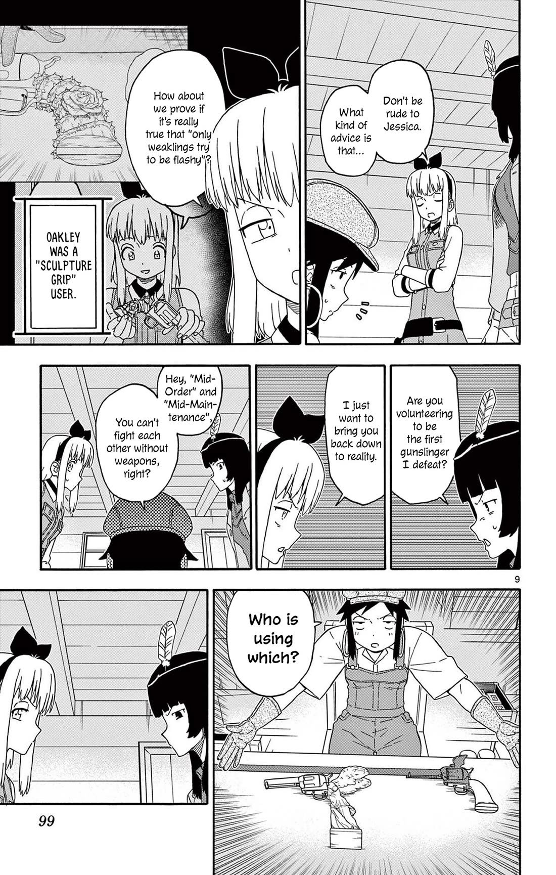 Hoankan Evans no Uso Chapter 212 page 9 - Chapter 212: A Fight Can't Be Stopped by Guns