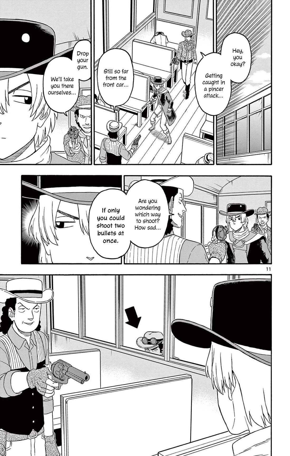 Hoankan Evans no Uso Chapter 213 page 11 - Chapter 213: The Hero Arrives Quietly ①