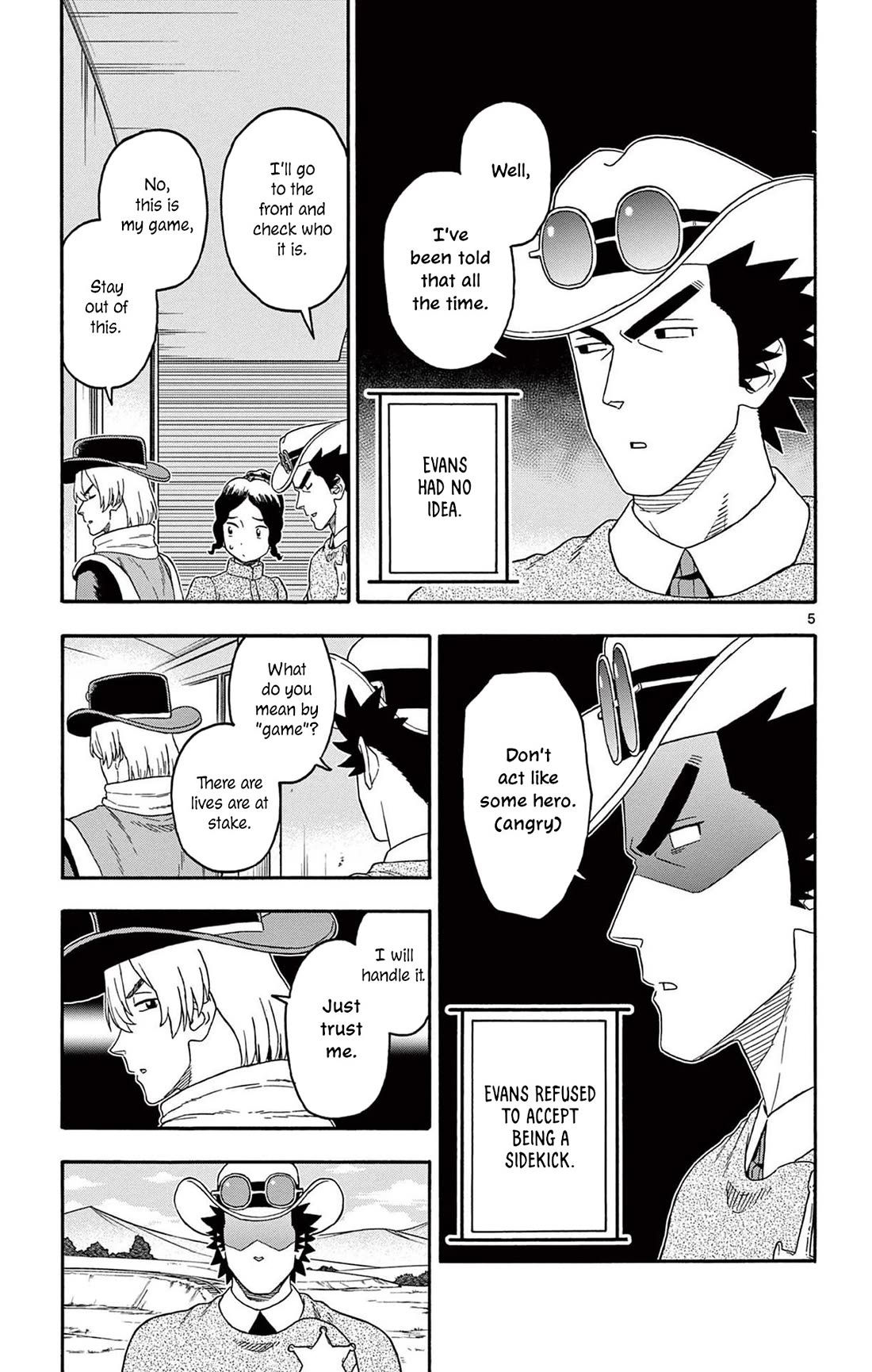 Hoankan Evans no Uso Chapter 213 page 5 - Chapter 213: The Hero Arrives Quietly ①