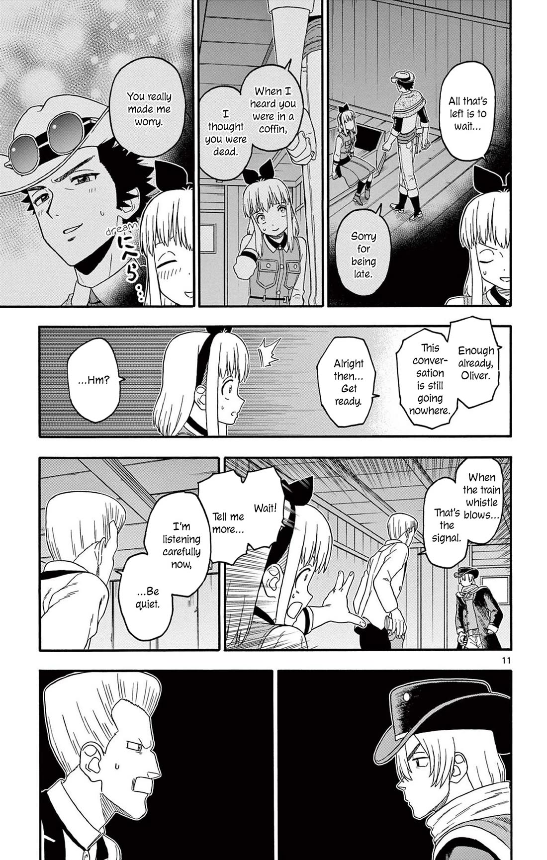 Hoankan Evans no Uso Chapter 215 page 11 - Chapter 215: The Hero Arrives Quietly ③