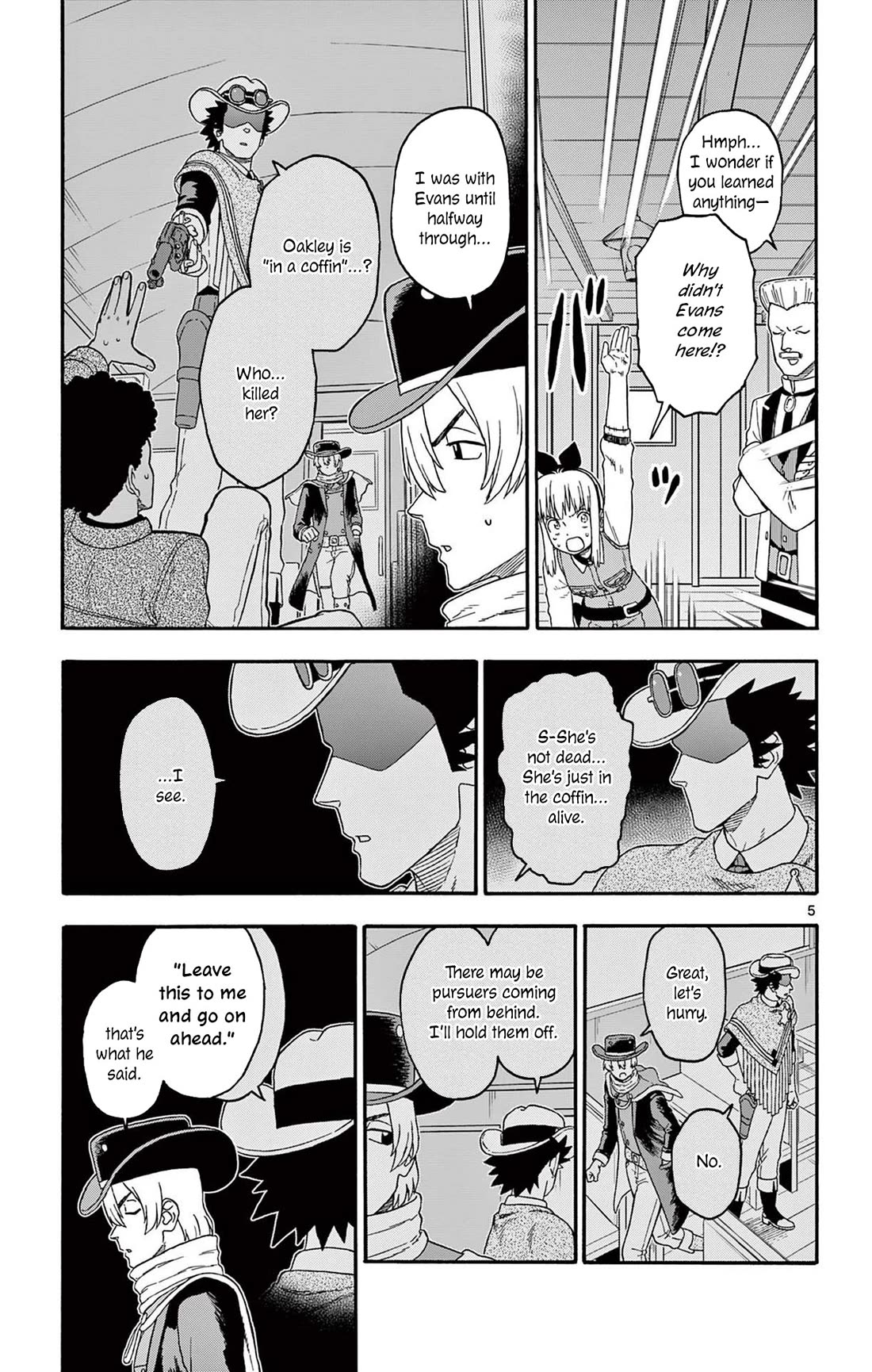Hoankan Evans no Uso Chapter 215 page 5 - Chapter 215: The Hero Arrives Quietly ③