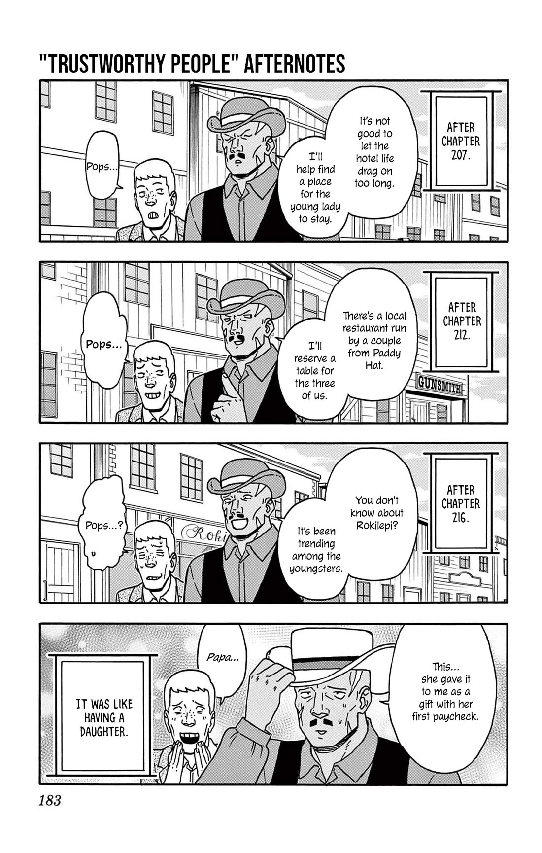 Hoankan Evans no Uso Chapter 217.5 page 6 - Chapter 217.5: Omake