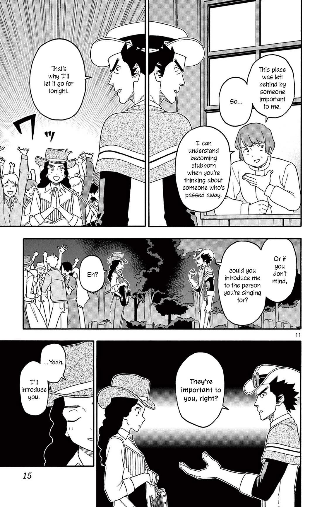 Hoankan Evans no Uso Chapter 218 page 11 - Chapter 218: The Sheriff Won't Say Anything Tacky