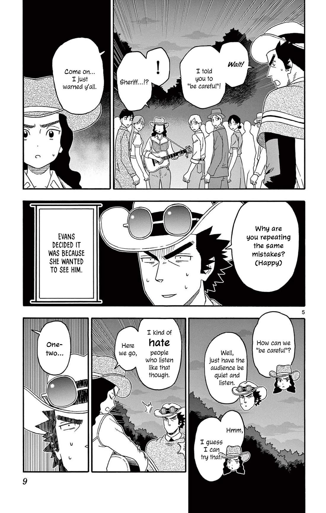 Hoankan Evans no Uso Chapter 218 page 5 - Chapter 218: The Sheriff Won't Say Anything Tacky