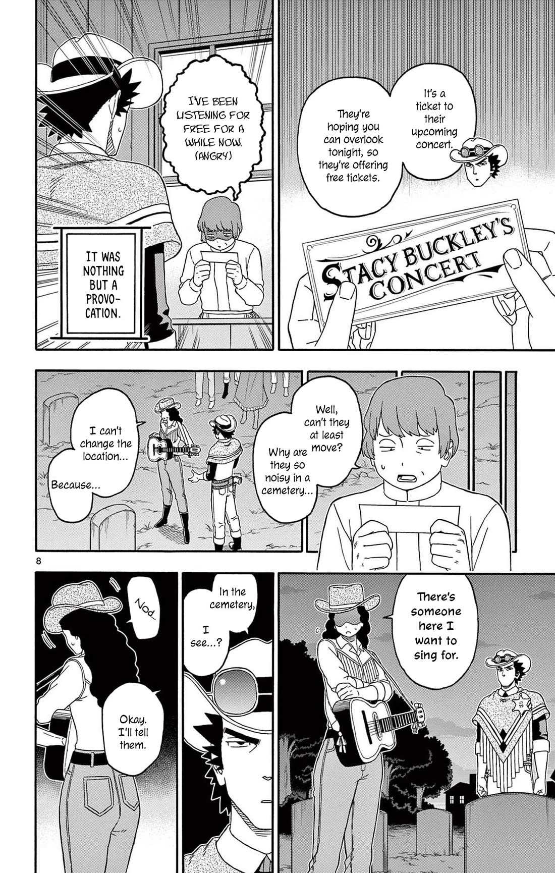 Hoankan Evans no Uso Chapter 218 page 8 - Chapter 218: The Sheriff Won't Say Anything Tacky