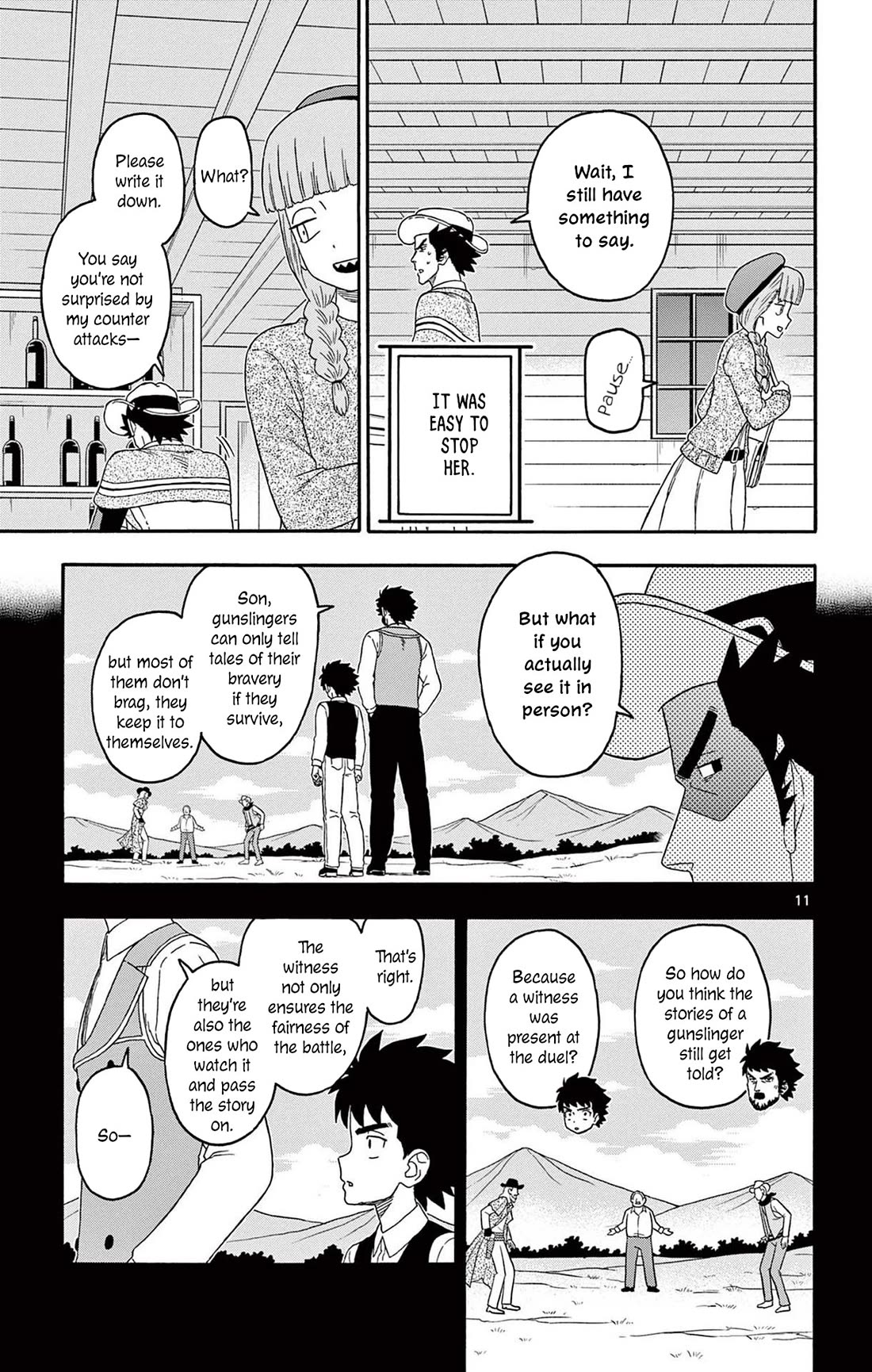 Hoankan Evans no Uso Chapter 220 page 11 - Chapter 220: The Sheriff Won't Show His Hand