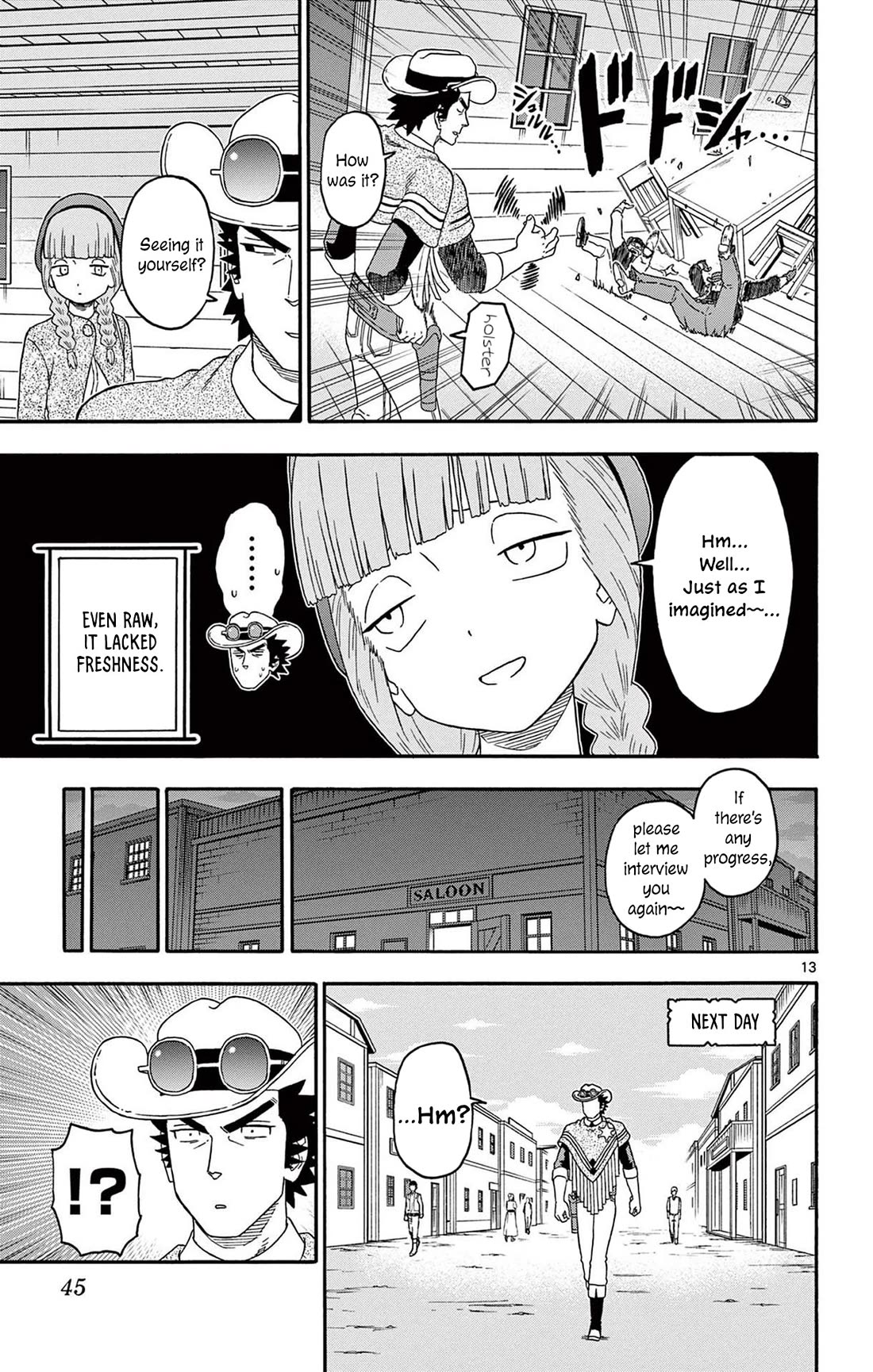 Hoankan Evans no Uso Chapter 220 page 13 - Chapter 220: The Sheriff Won't Show His Hand