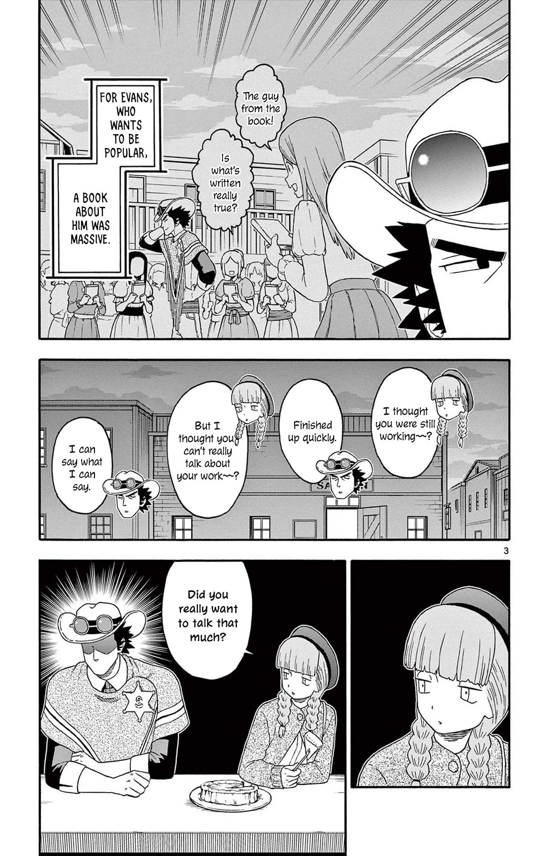 Hoankan Evans no Uso Chapter 220 page 3 - Chapter 220: The Sheriff Won't Show His Hand