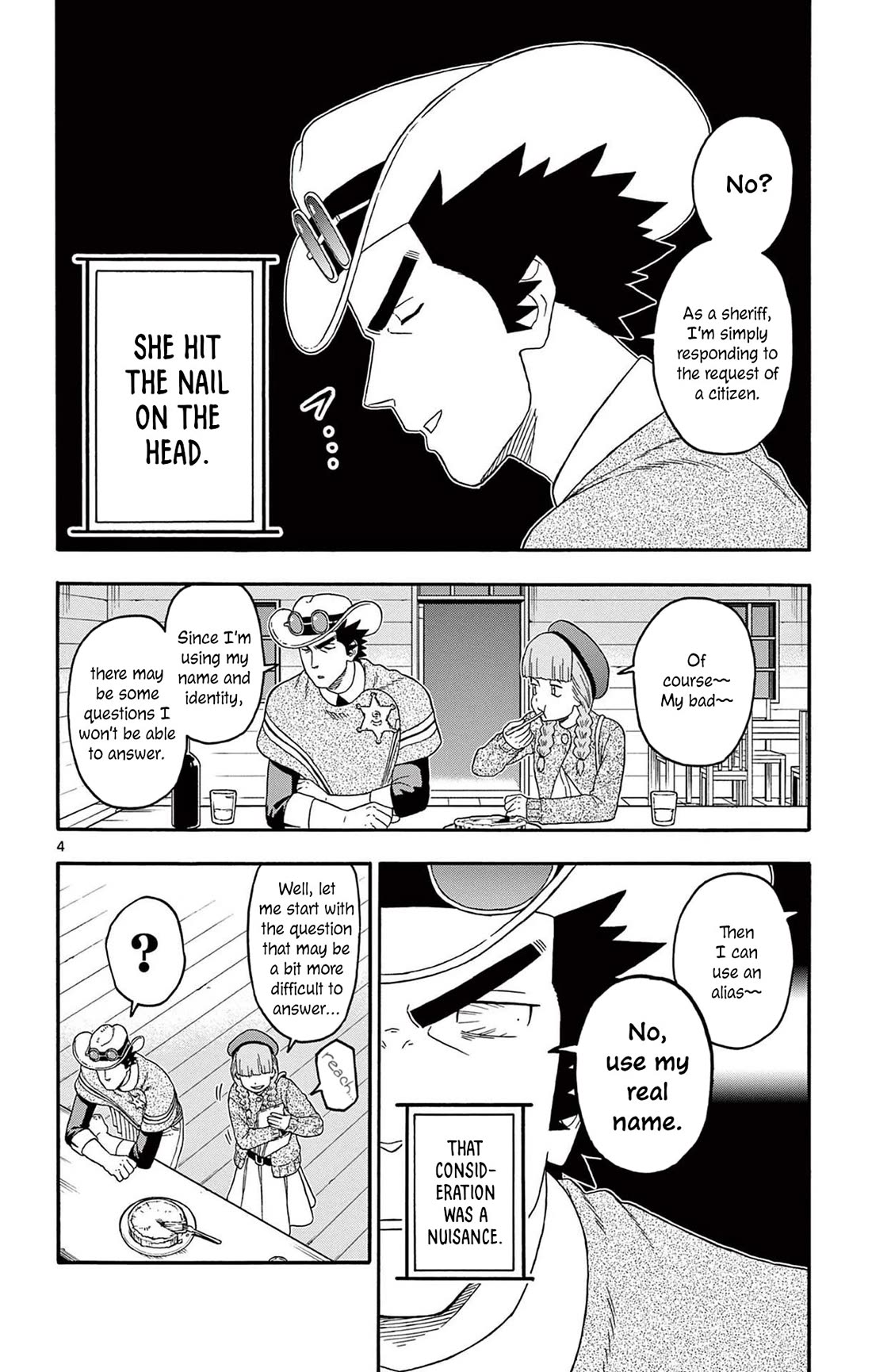 Hoankan Evans no Uso Chapter 220 page 4 - Chapter 220: The Sheriff Won't Show His Hand