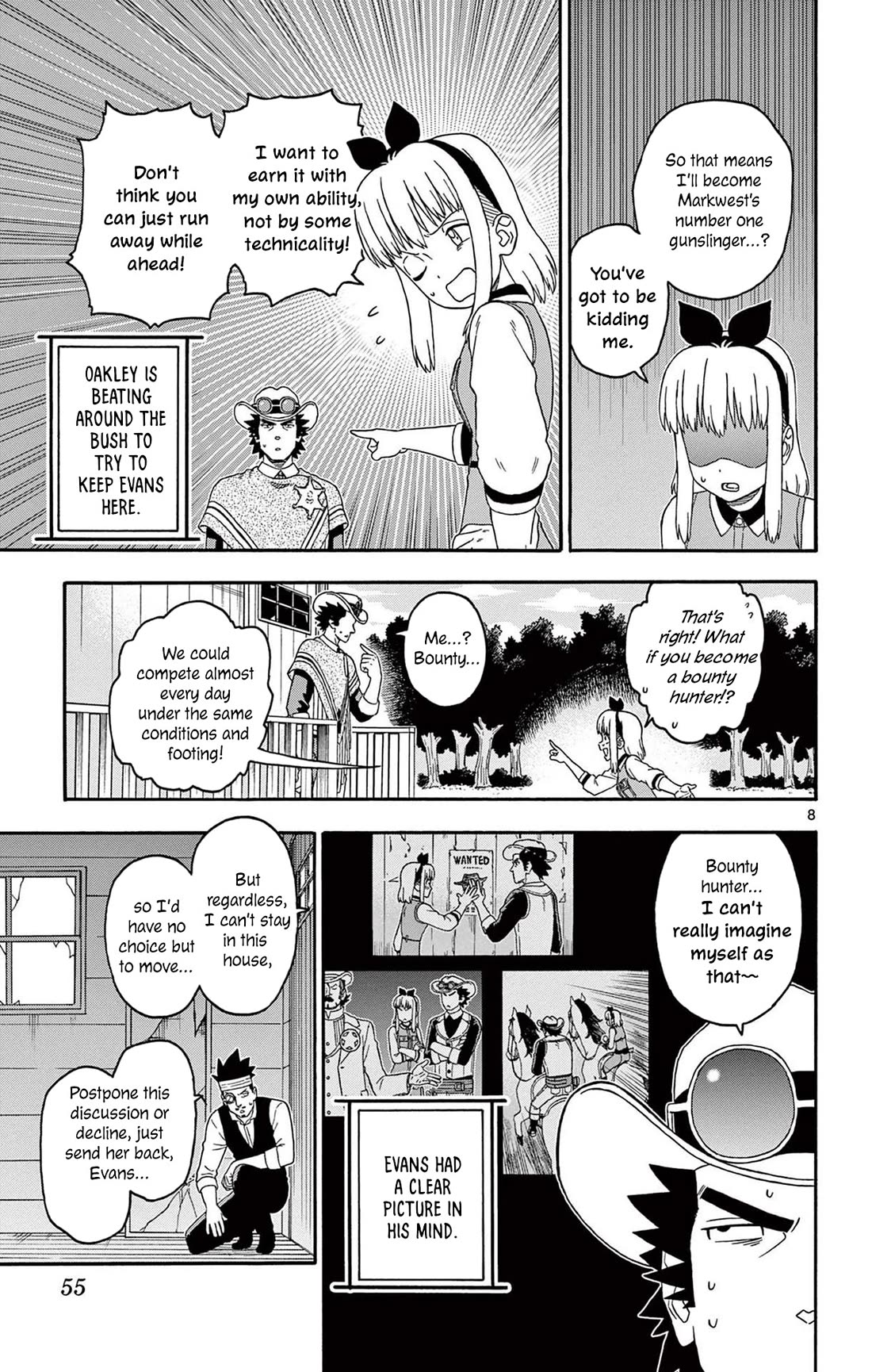 Hoankan Evans no Uso Chapter 221 page 9 - Chapter 221: The Bounty Hunter Doesn't Know What Happened Last Night