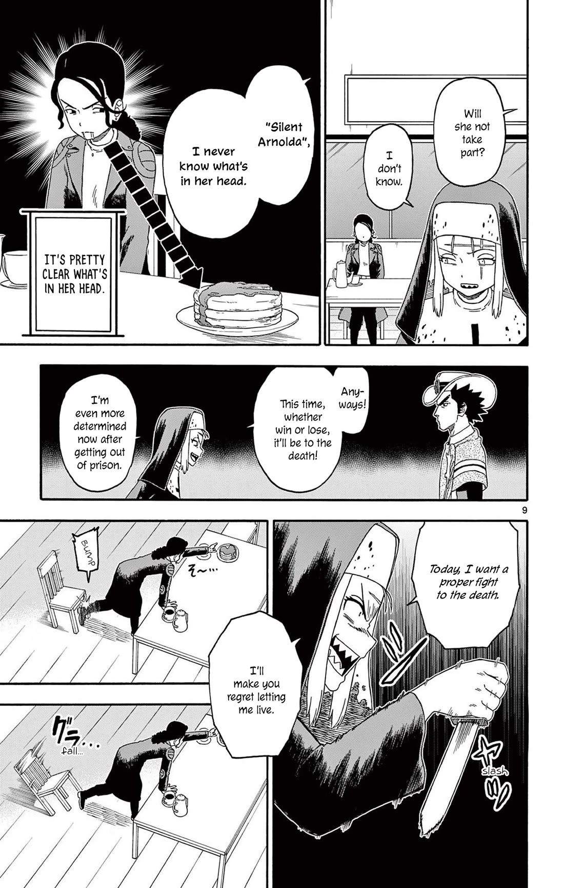 Hoankan Evans no Uso Chapter 223 page 9 - Chapter 223: Assassins Cannot Be Defeated Until Death