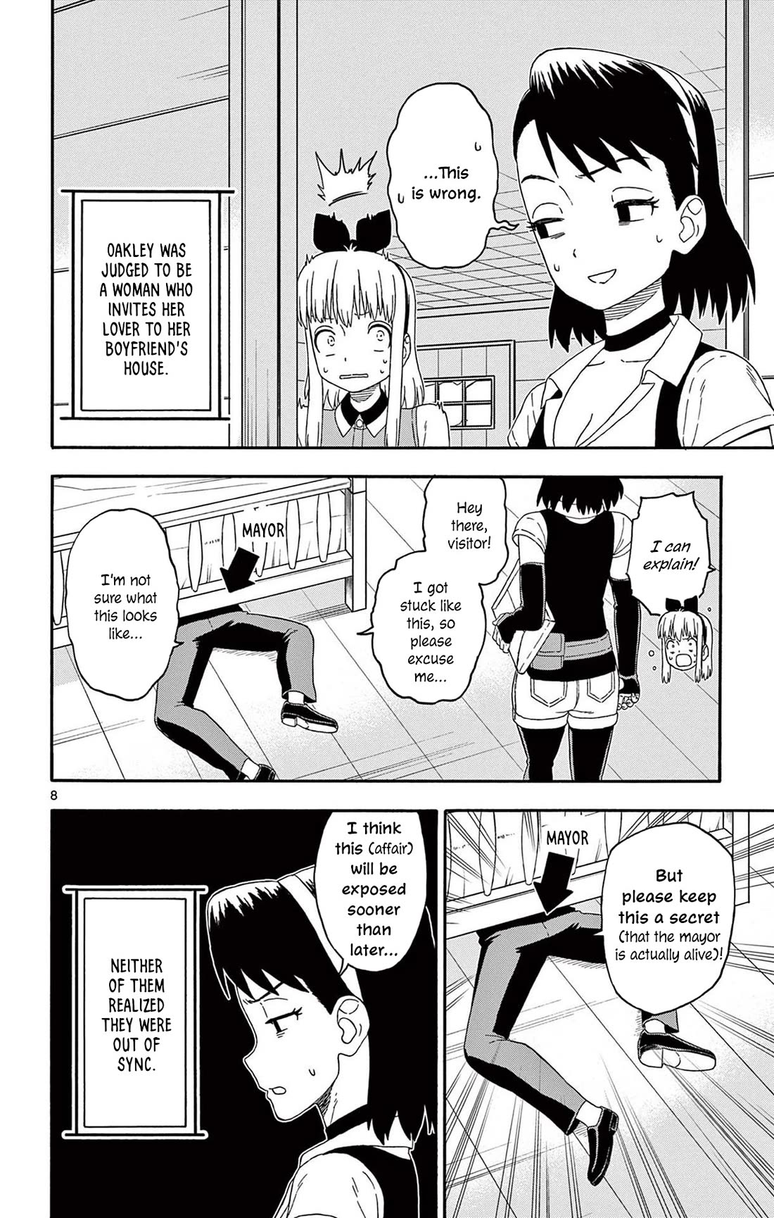 Hoankan Evans no Uso Chapter 224 page 8 - Chapter 224: The Landlord Is Absent When Needed Most