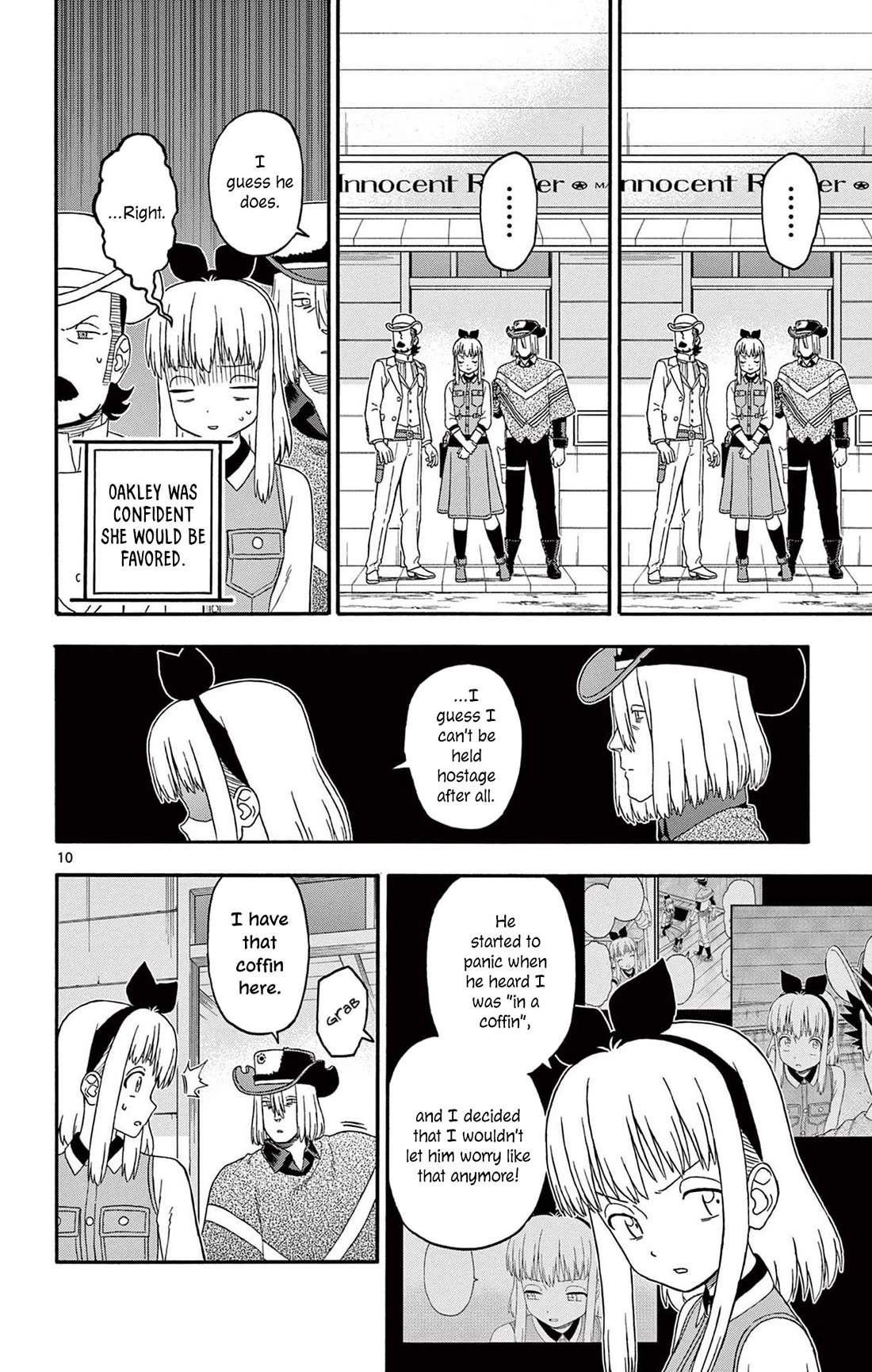 Hoankan Evans no Uso Chapter 227 page 10 - Chapter 227: The Sheriff Doesn't Show Up When You Need Him