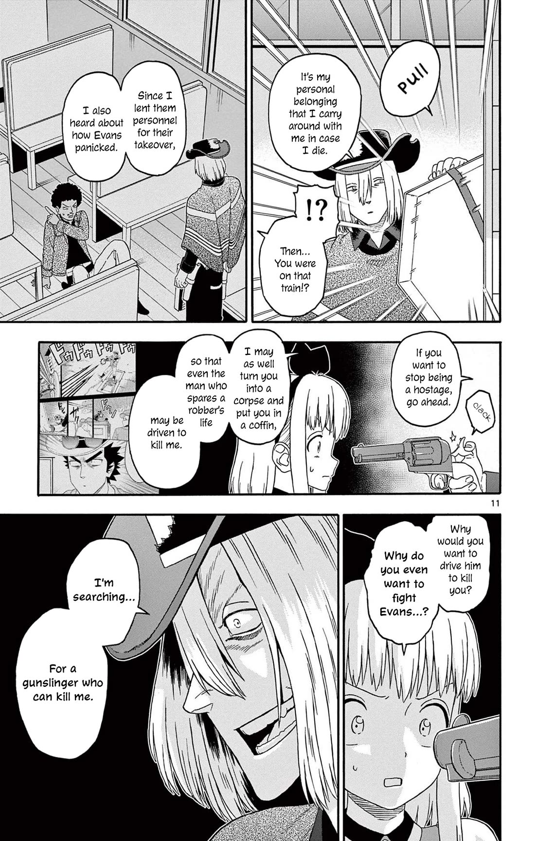Hoankan Evans no Uso Chapter 227 page 11 - Chapter 227: The Sheriff Doesn't Show Up When You Need Him