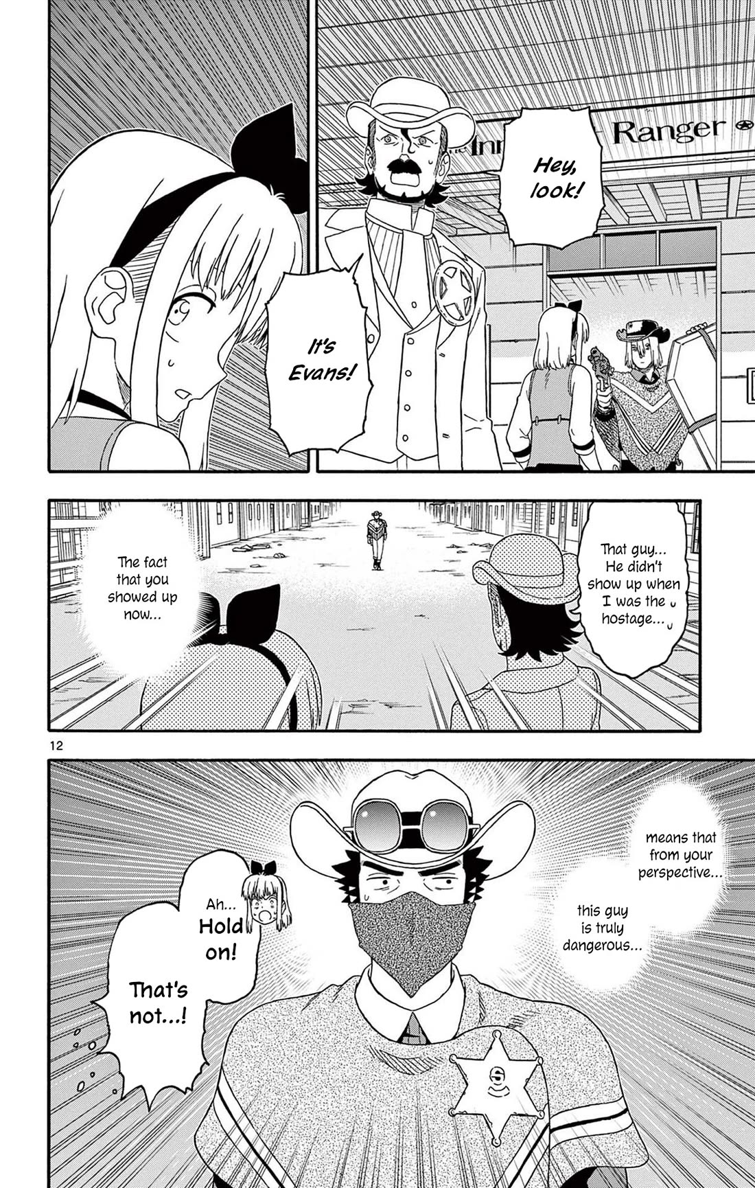 Hoankan Evans no Uso Chapter 227 page 12 - Chapter 227: The Sheriff Doesn't Show Up When You Need Him