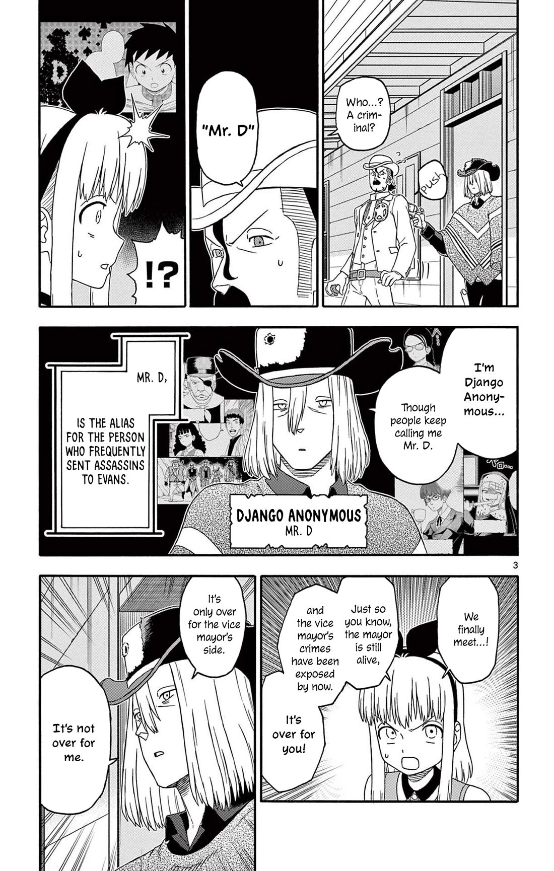 Hoankan Evans no Uso Chapter 227 page 3 - Chapter 227: The Sheriff Doesn't Show Up When You Need Him