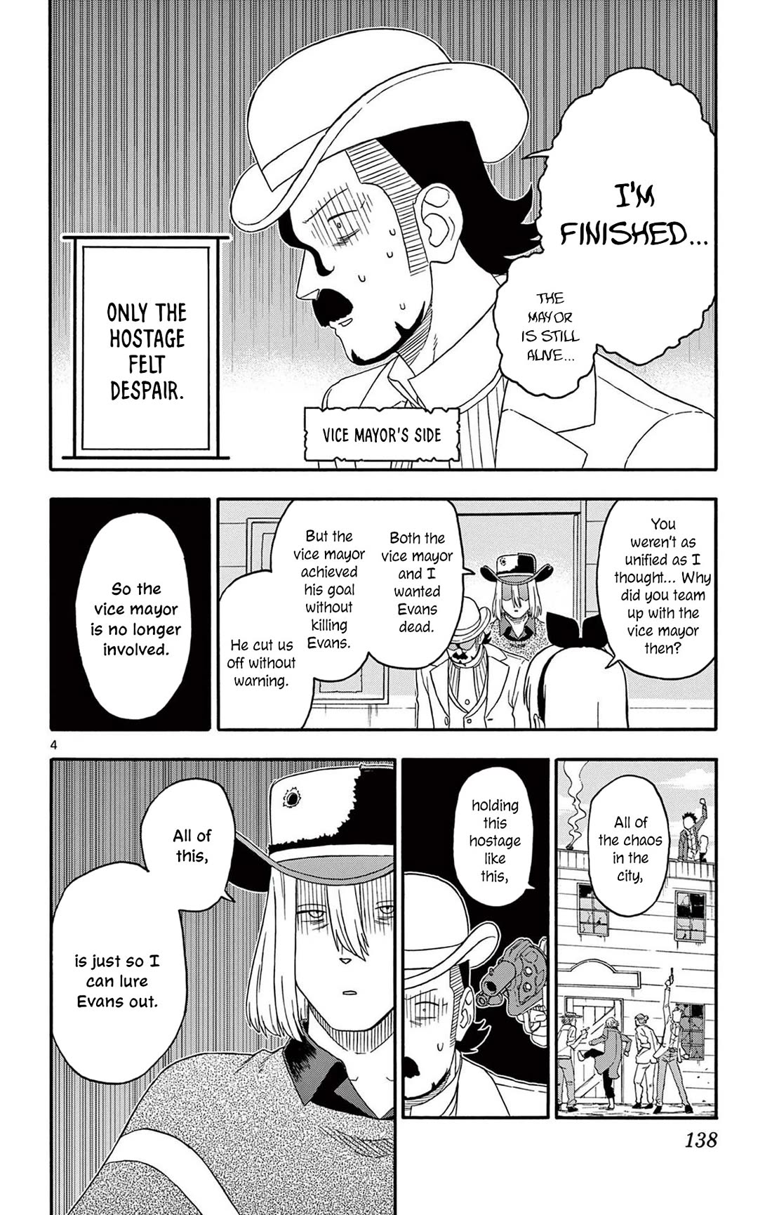 Hoankan Evans no Uso Chapter 227 page 4 - Chapter 227: The Sheriff Doesn't Show Up When You Need Him