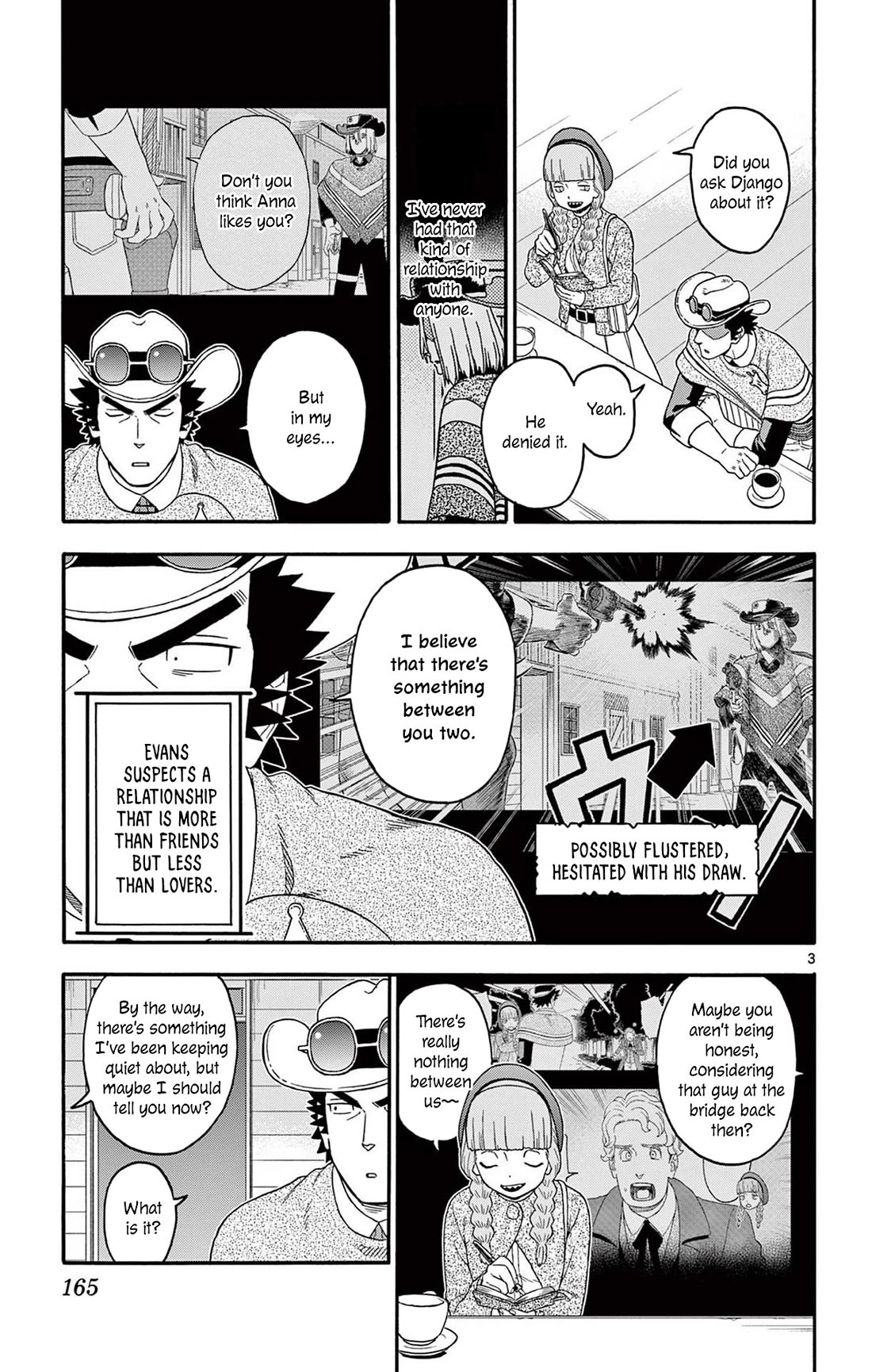 Hoankan Evans no Uso Chapter 229 page 3 - Chapter 229: The Sheriff Doesn't Mind the Story's Format