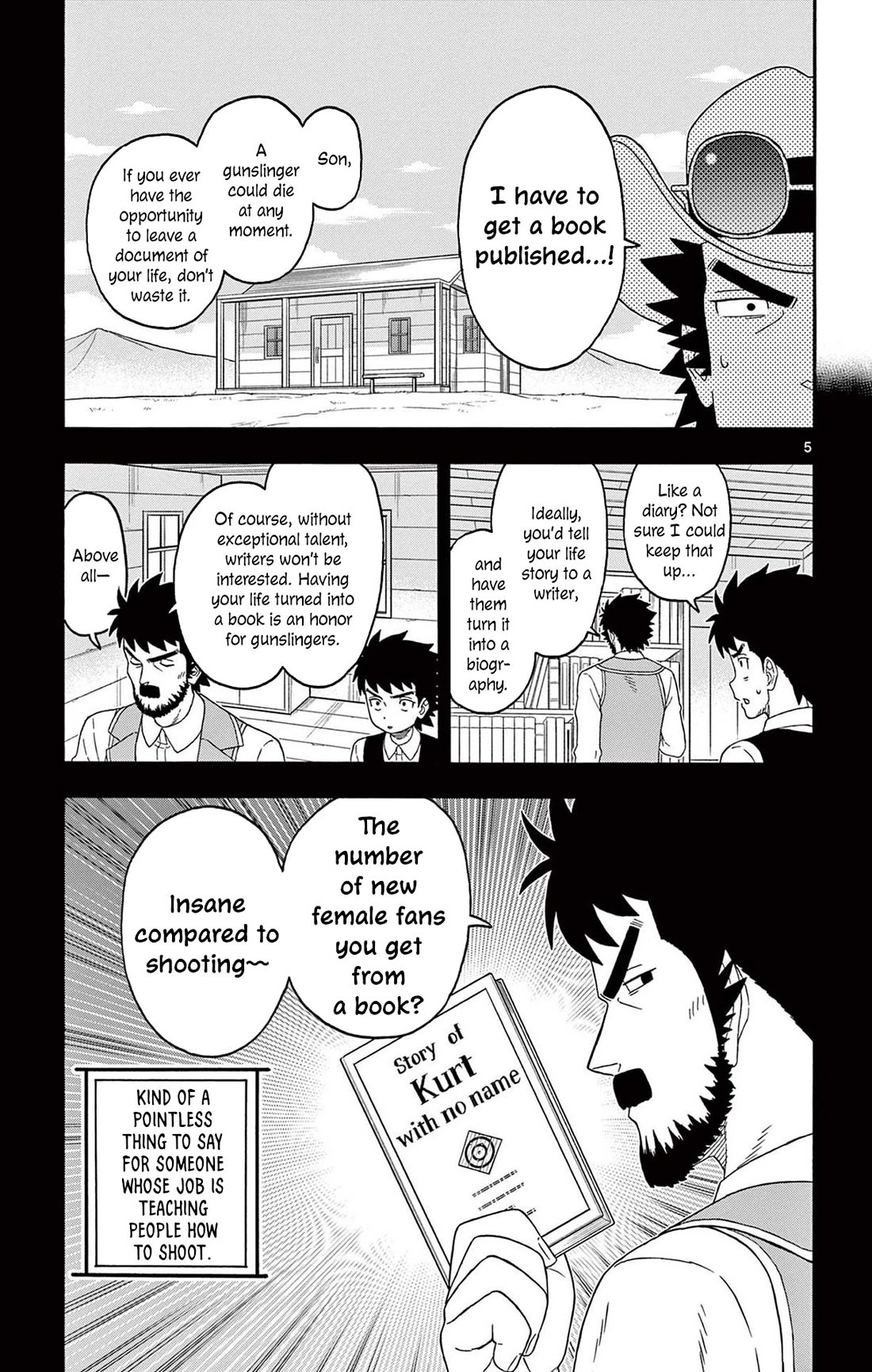 Hoankan Evans no Uso Chapter 229 page 5 - Chapter 229: The Sheriff Doesn't Mind the Story's Format