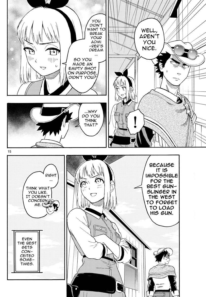 Hoankan Evans no Uso Chapter 23 page 15 - Chapter 23: A Sheriff Doesn't Get Conceited