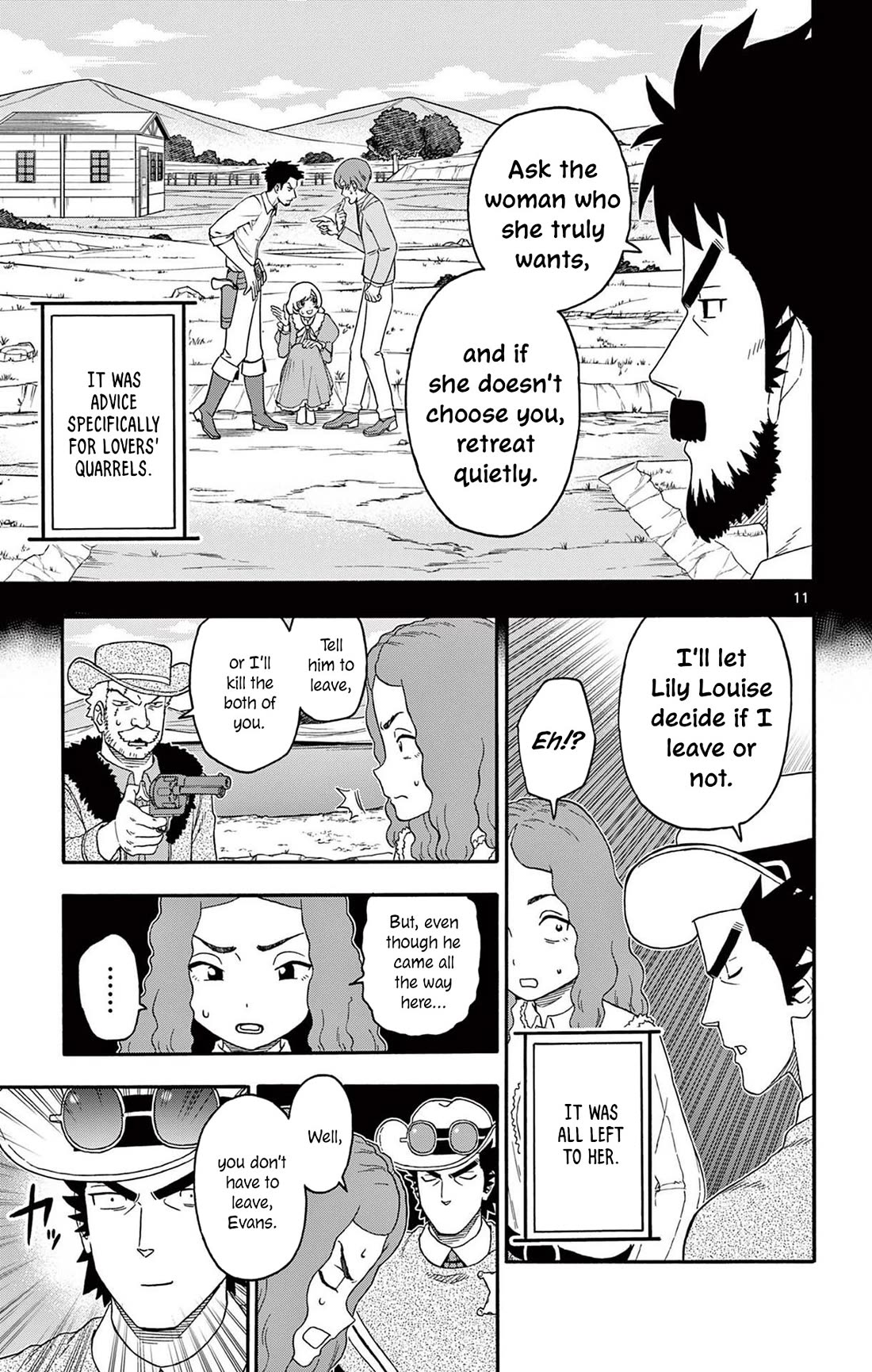 Hoankan Evans no Uso Chapter 230 page 11 - Chapter 230: You Can't Easily Meet the Sheriff