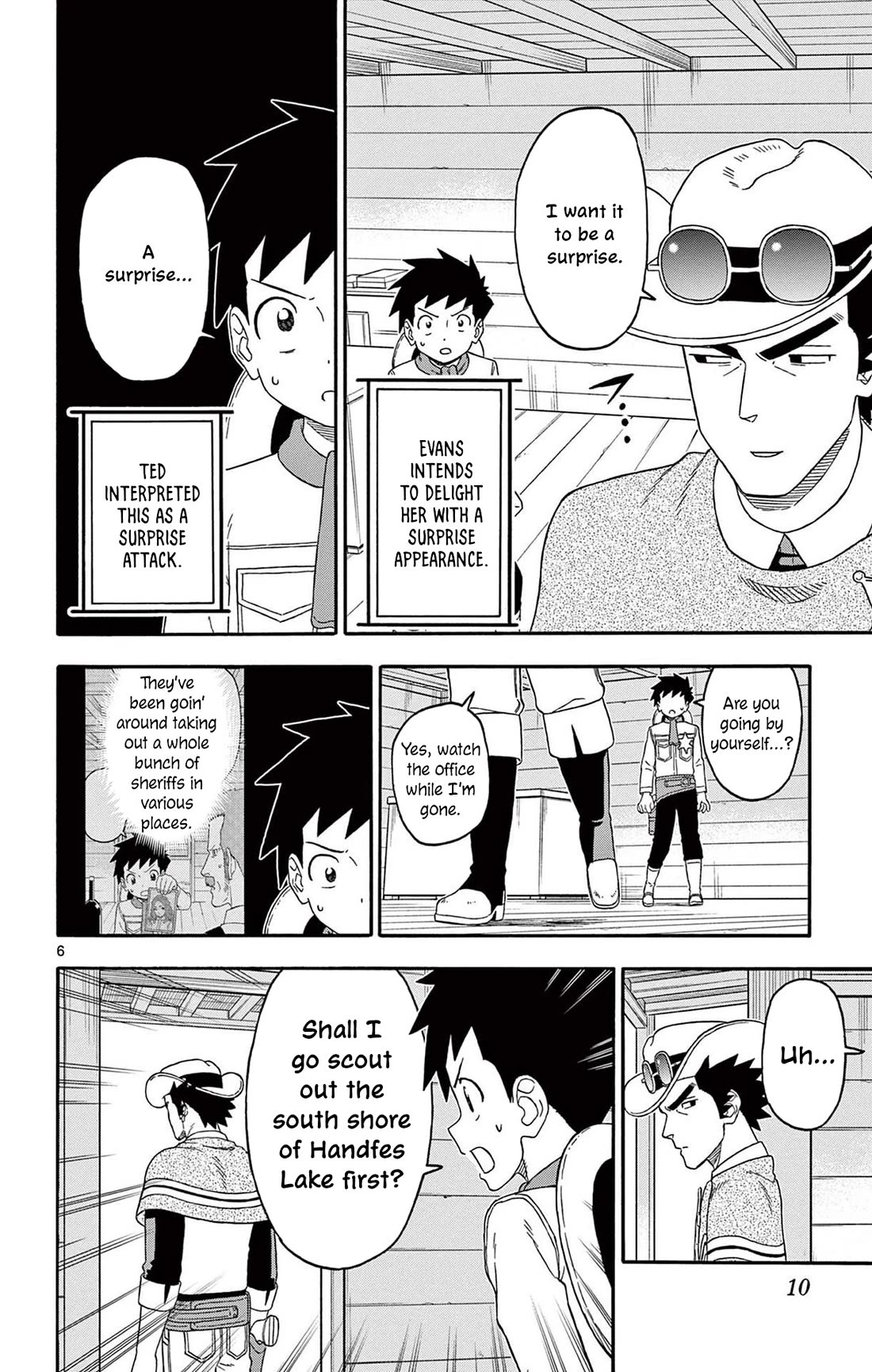Hoankan Evans no Uso Chapter 230 page 6 - Chapter 230: You Can't Easily Meet the Sheriff