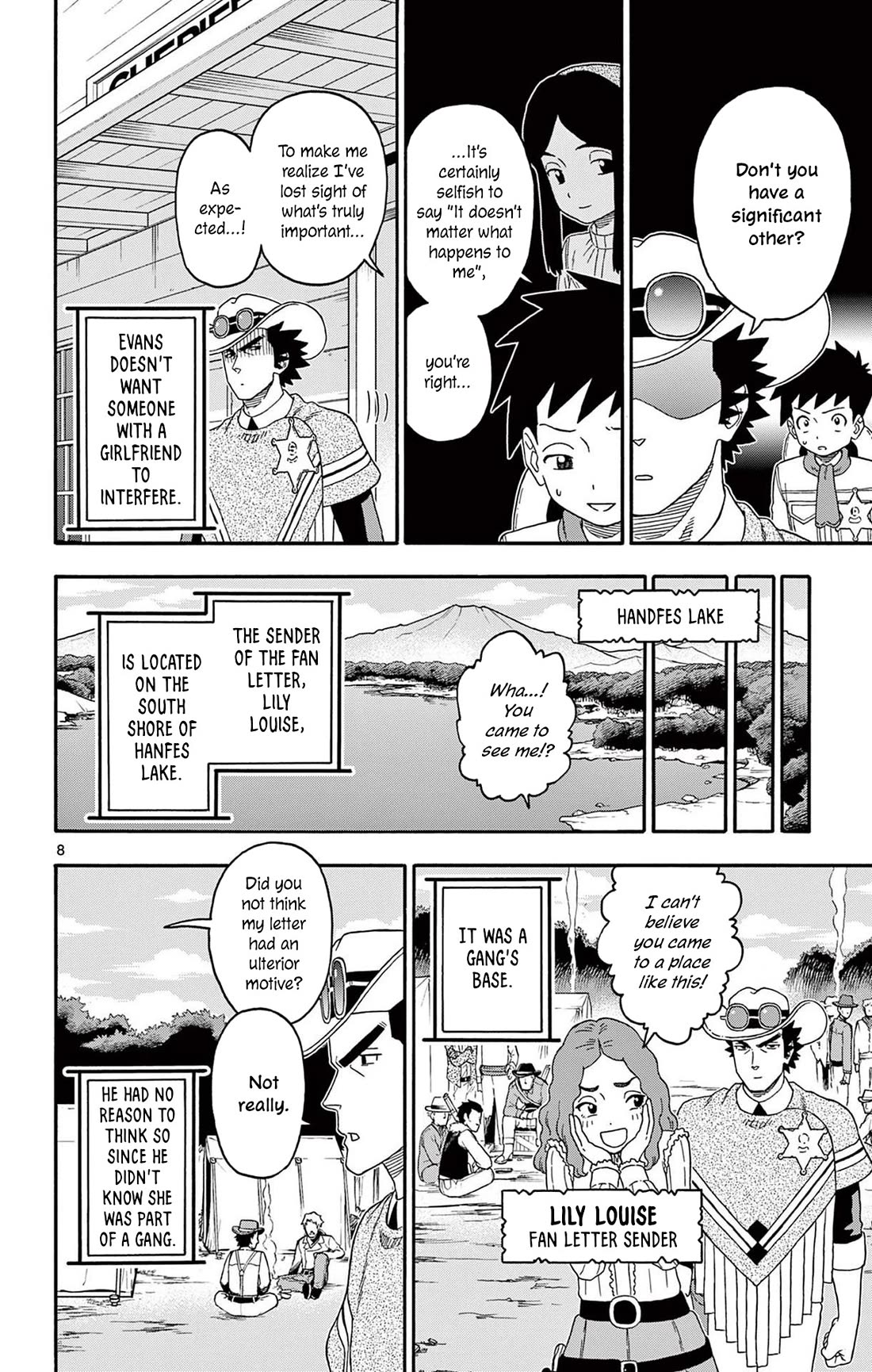 Hoankan Evans no Uso Chapter 230 page 8 - Chapter 230: You Can't Easily Meet the Sheriff