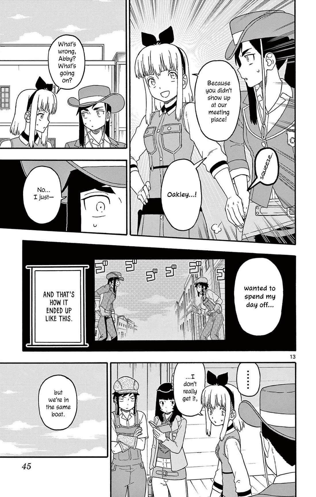 Hoankan Evans no Uso Chapter 232 page 13 - Chapter 232: The Gals Can't Take a Proper Break