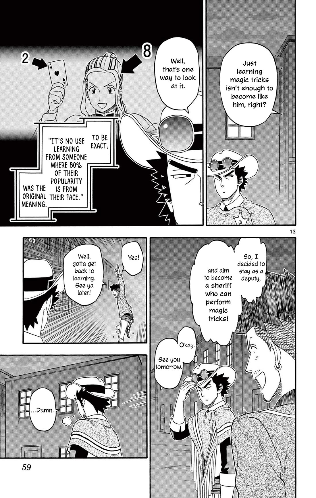 Hoankan Evans no Uso Chapter 233 page 13 - Chapter 233: The Sheriff Can't Do Without his Deputy