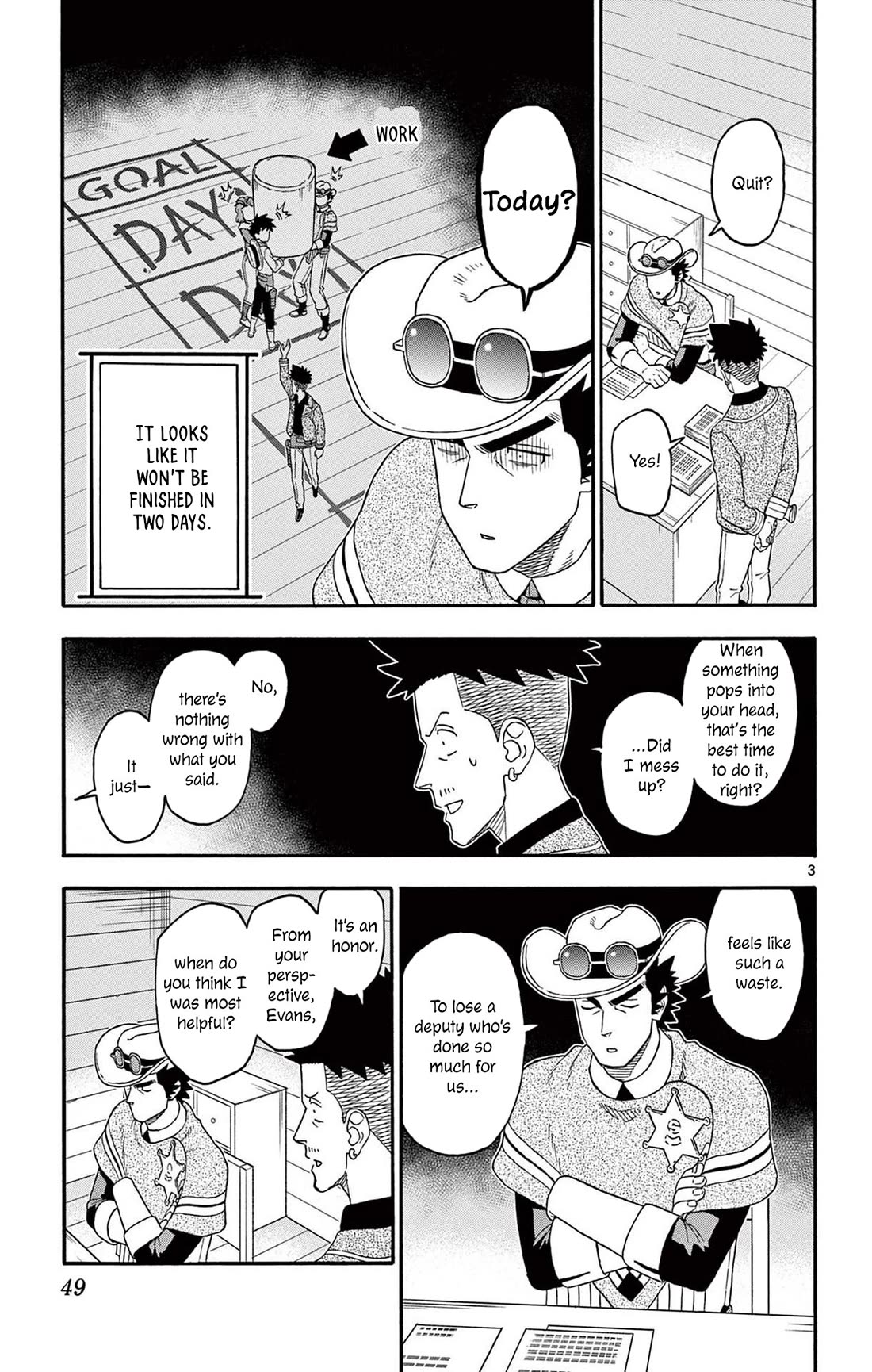 Hoankan Evans no Uso Chapter 233 page 3 - Chapter 233: The Sheriff Can't Do Without his Deputy