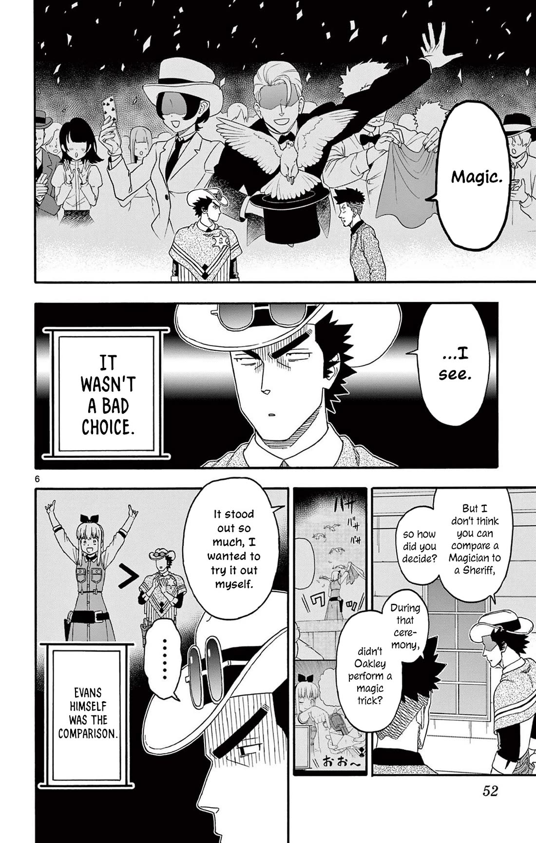 Hoankan Evans no Uso Chapter 233 page 6 - Chapter 233: The Sheriff Can't Do Without his Deputy