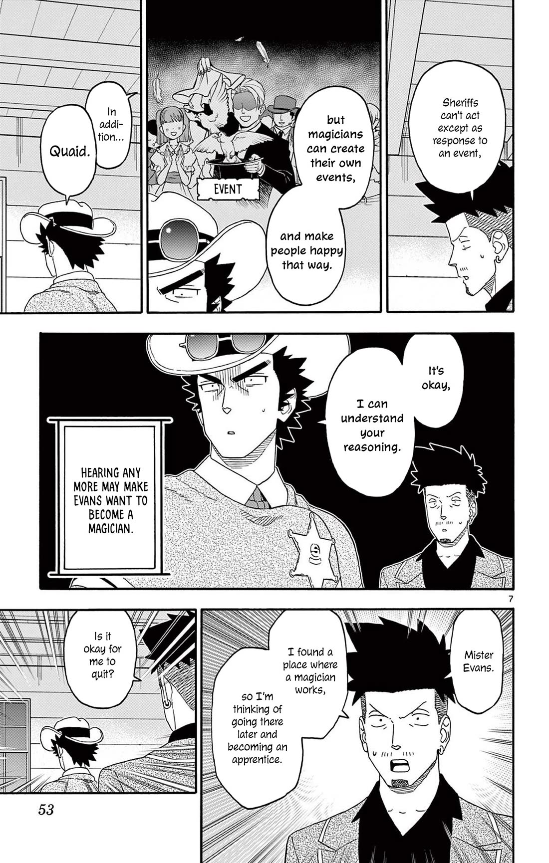 Hoankan Evans no Uso Chapter 233 page 7 - Chapter 233: The Sheriff Can't Do Without his Deputy