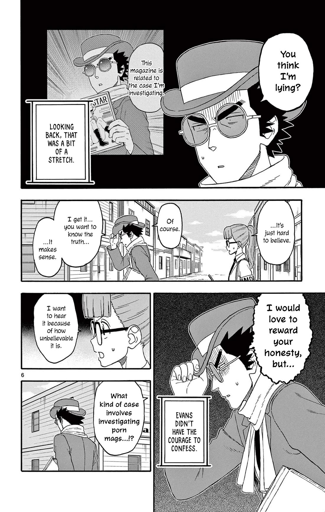Hoankan Evans no Uso Chapter 234 page 6 - Chapter 234: Reporter Has No Time for Honor