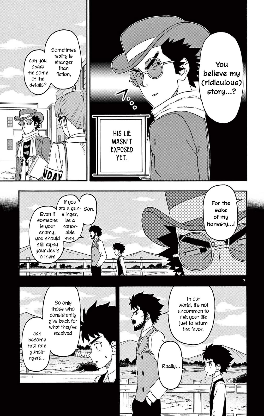 Hoankan Evans no Uso Chapter 234 page 7 - Chapter 234: Reporter Has No Time for Honor