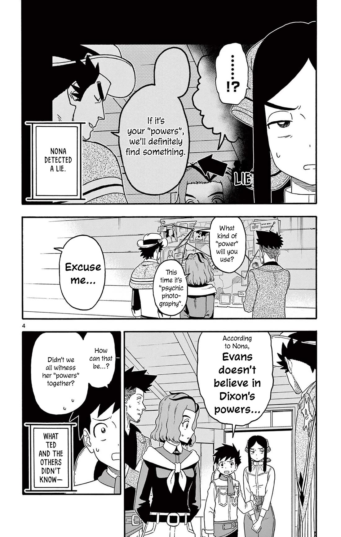 Hoankan Evans no Uso Chapter 235 page 4 - Chapter 235: Psychic Powers Can't Be Relied Upon