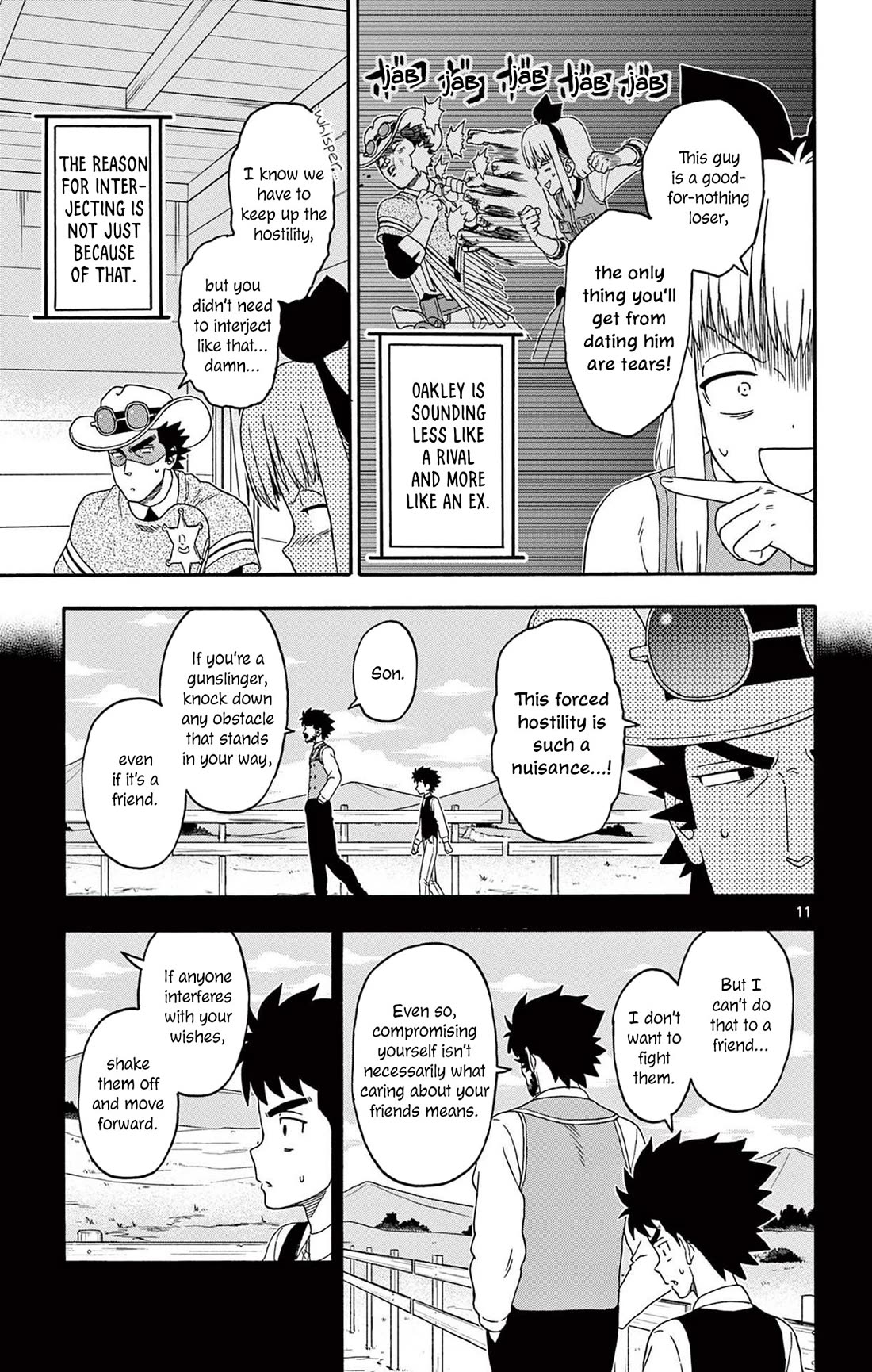 Hoankan Evans no Uso Chapter 236 page 11 - Chapter 236: Sheriff and Bounty Hunter Does Not Get Along