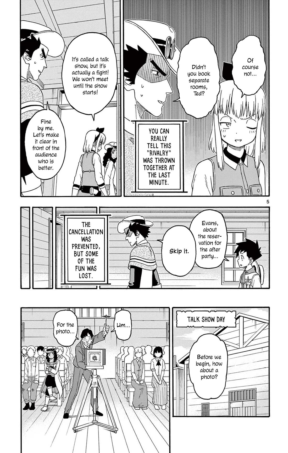 Hoankan Evans no Uso Chapter 236 page 5 - Chapter 236: Sheriff and Bounty Hunter Does Not Get Along